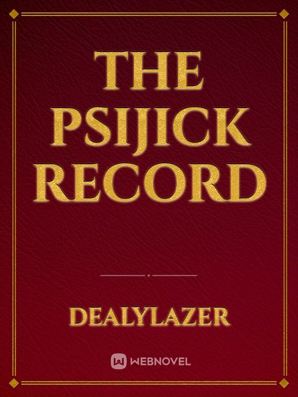 The Psijick Record Book