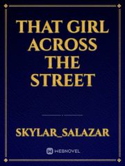 That girl across the street Book
