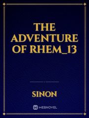 The Adventure Of Rhem_13 Book