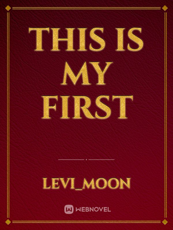 This is my first Book