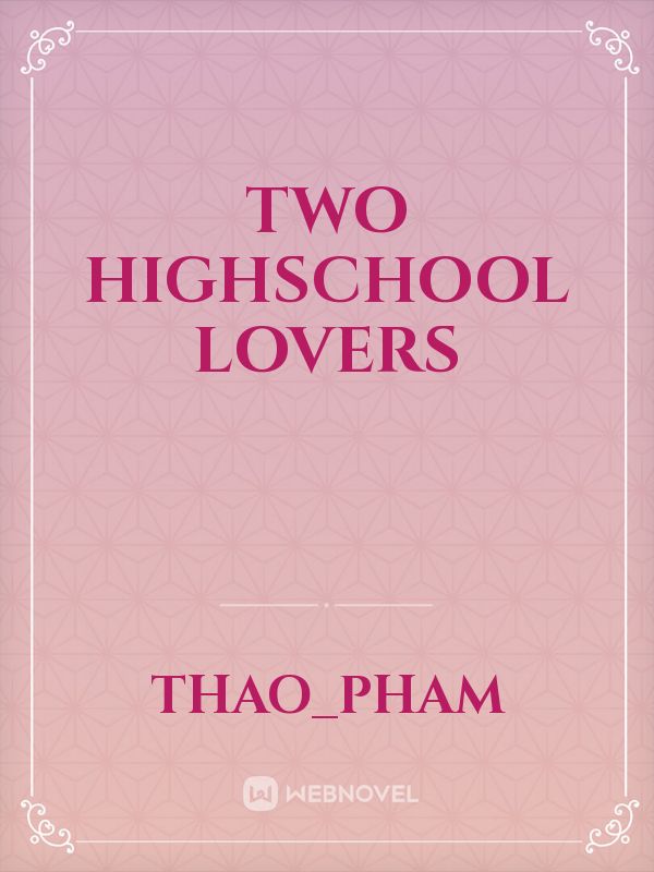 Two Highschool Lovers Book