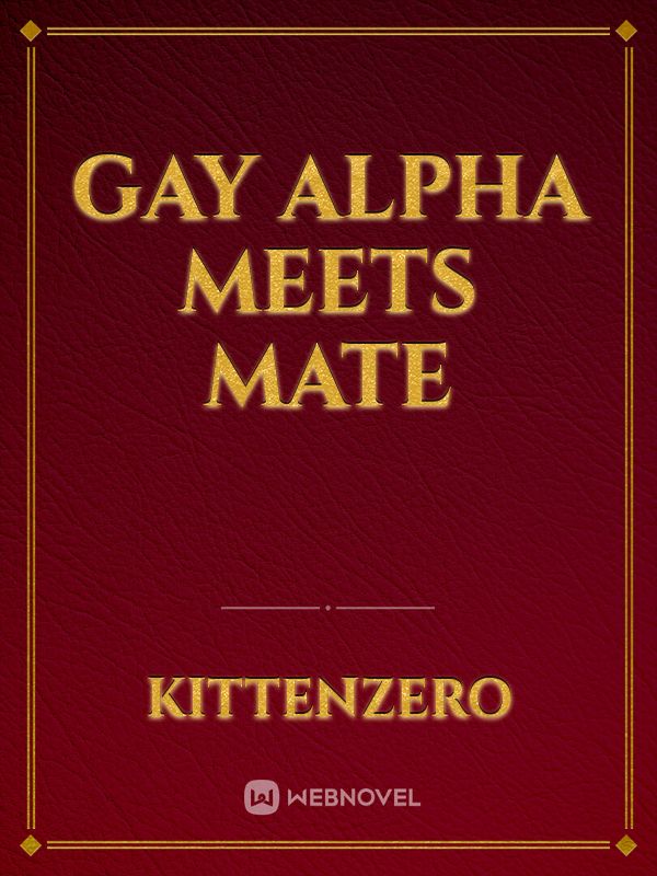 Gay Alpha Meets Mate Book