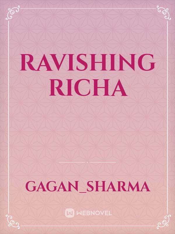 Ravishing Richa Book