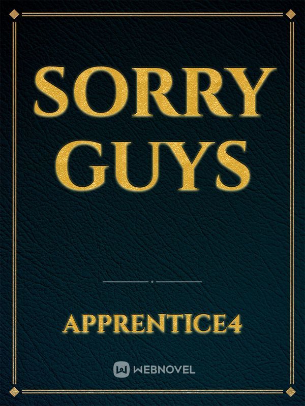 Sorry Guys Book