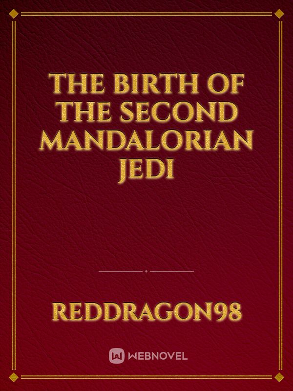 the birth of the second mandalorian jedi Book