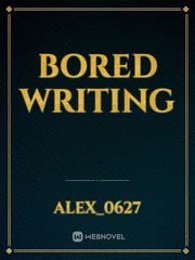 bored writing Book