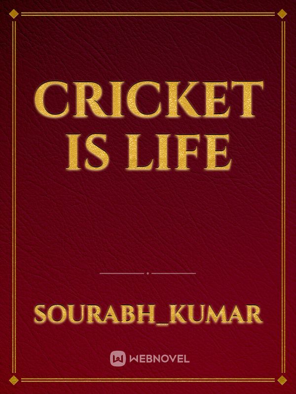 CRICKET IS LIFE Book
