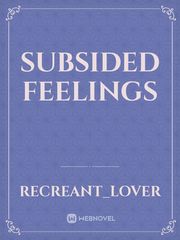 Subsided Feelings Book