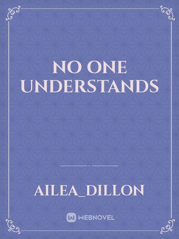 No one understands Book