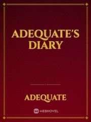 ADEQUATE'S DIARY Book