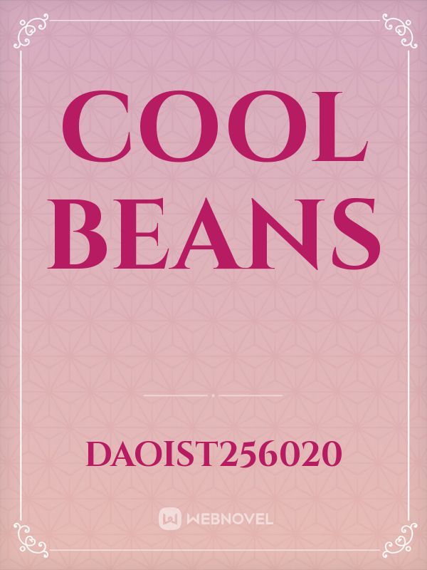 cool beans Book