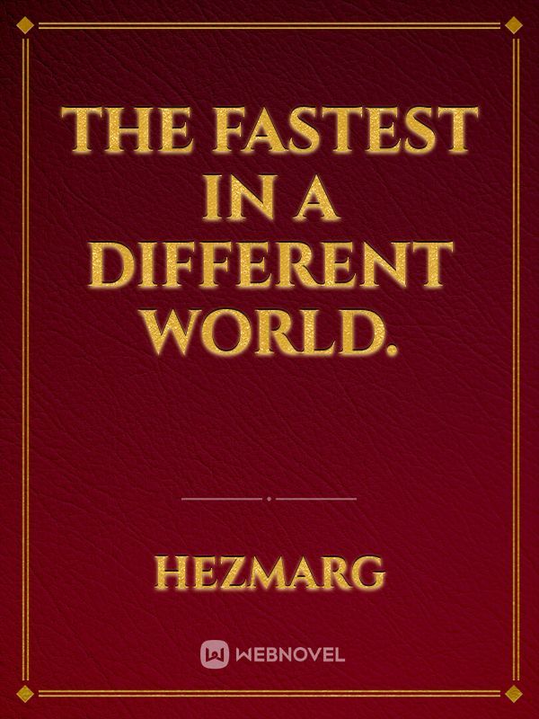 The fastest in a different world. Book