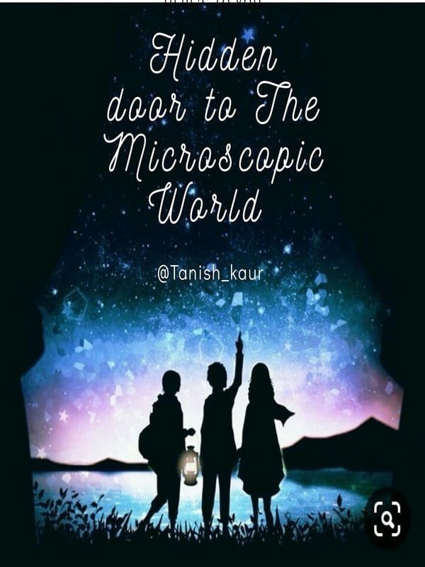 Hidden door to The Microscopic World Book