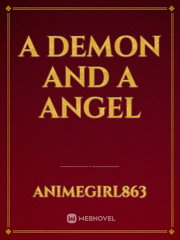 A demon and a angel Book