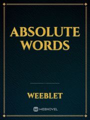 Absolute Words Book