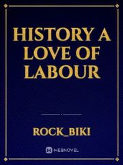 HISTORY A LOVE OF LABOUR Book
