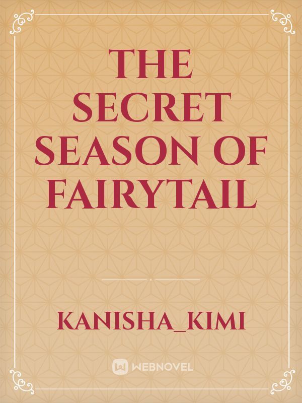 The secret season of Fairytail Book