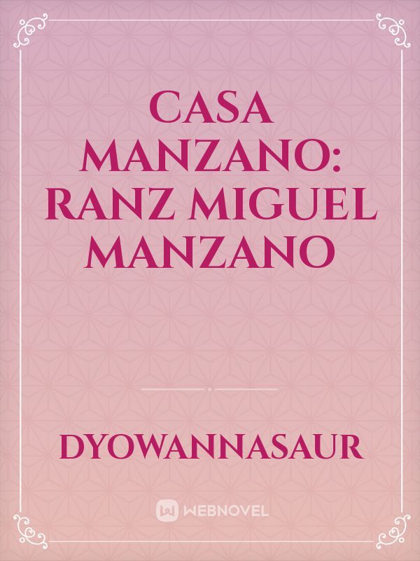 Casa Manzano: Ranz Miguel Manzano
