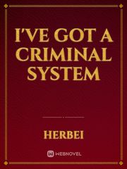 i've got a criminal system Book