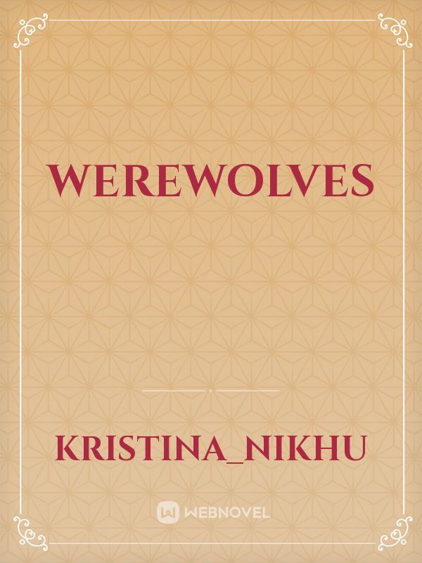 werewolves Book