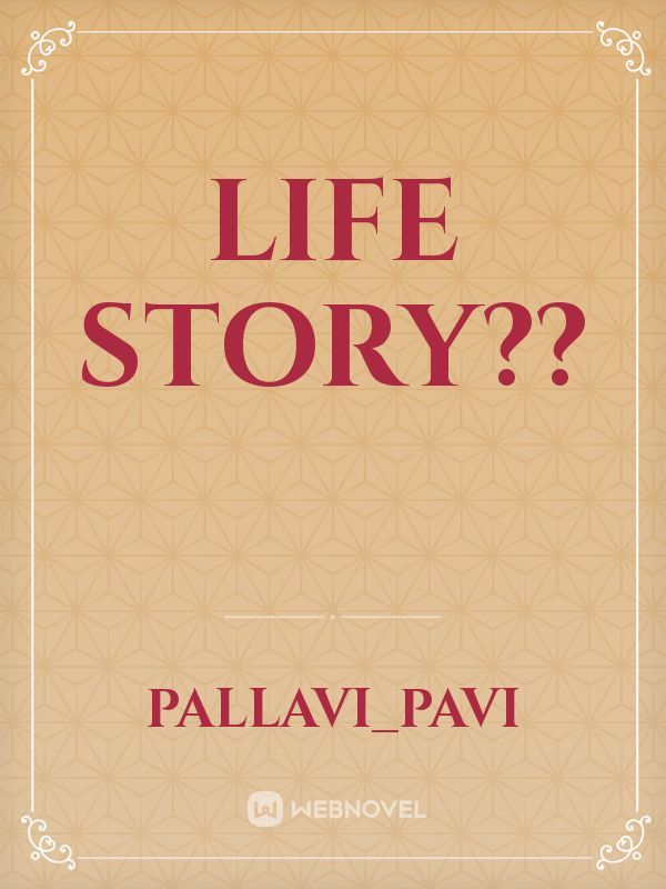 Life Story?? Book