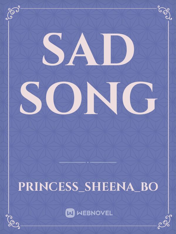 Sad song Book