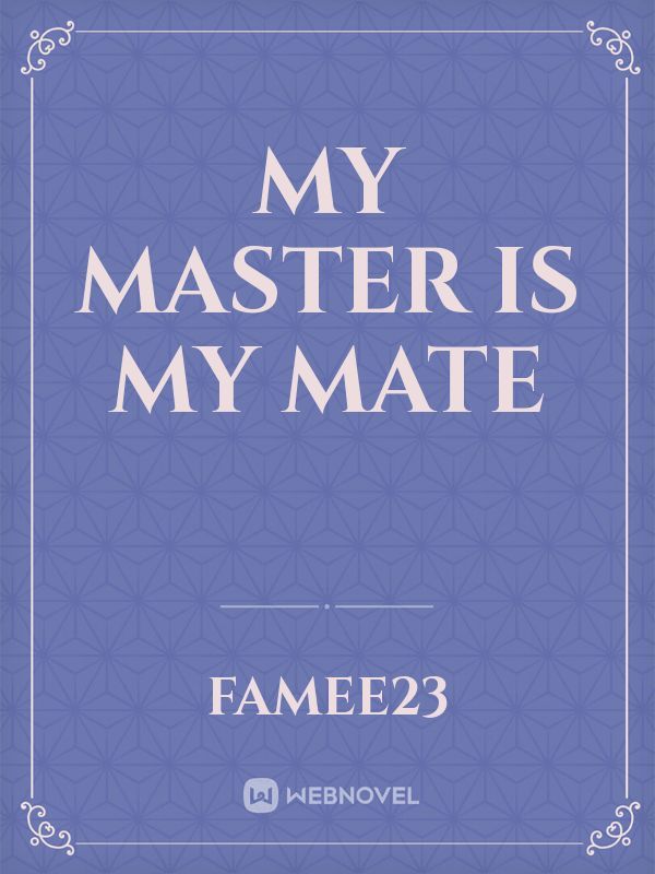 My Master Is My Mate Book