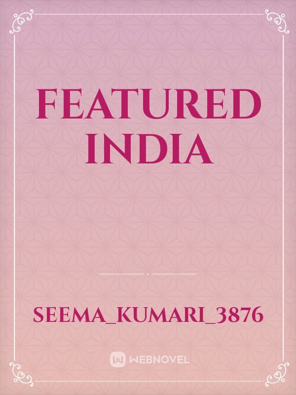Featured india Book