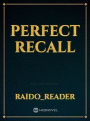 Perfect Recall Book