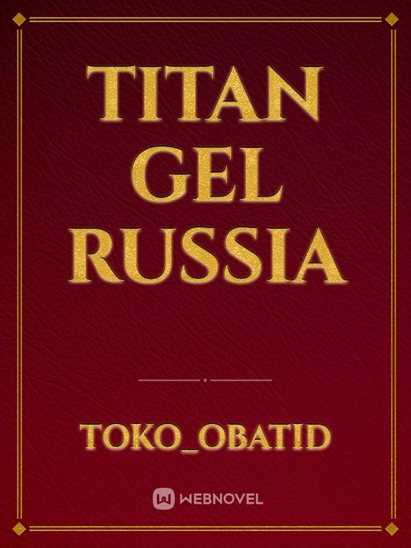 Titan Gel Russia Book