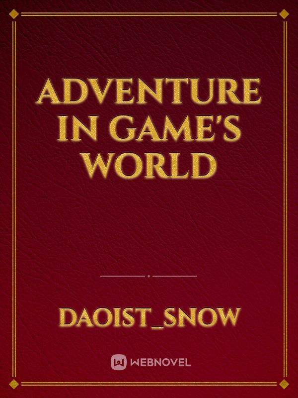 Adventure in Game's World Book