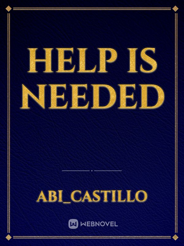 Help Is Needed Book