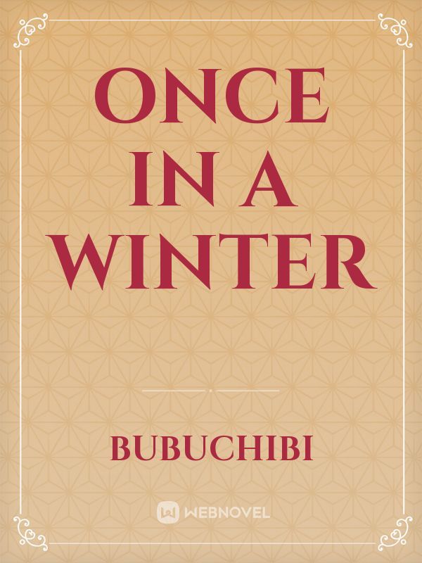 Once In A Winter Book