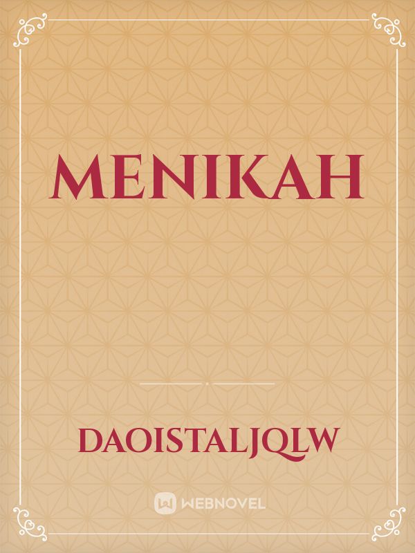 MENIKAH Book