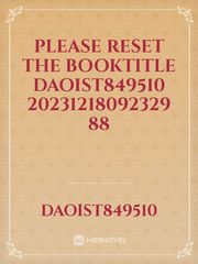 please reset the booktitle Daoist849510 20231218092329 88 Book