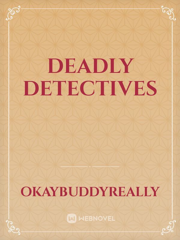 Deadly Detectives Book