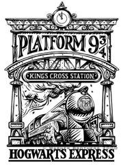 Alene Potter and the dreadful Platform 9 3/4 Book