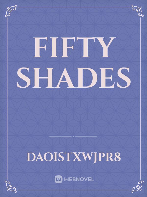 Fifty shades Book