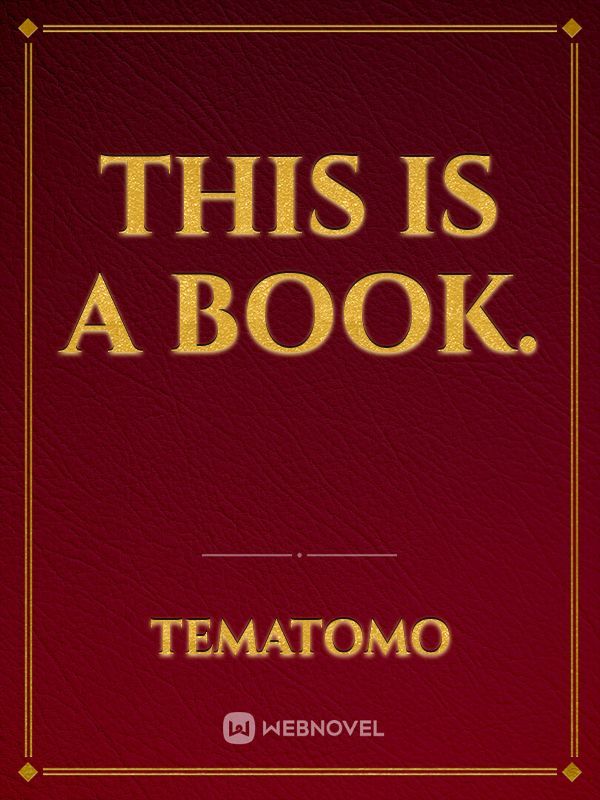 This is a Book.