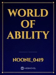 world of ability Book