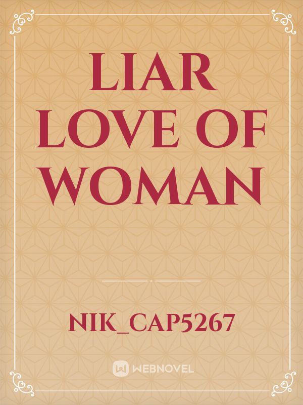 liar love of woman Book