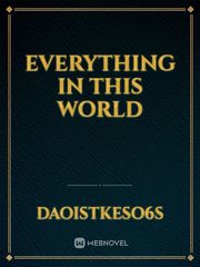 Everything In This World Book