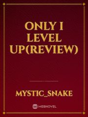 Only I level up(review) Book