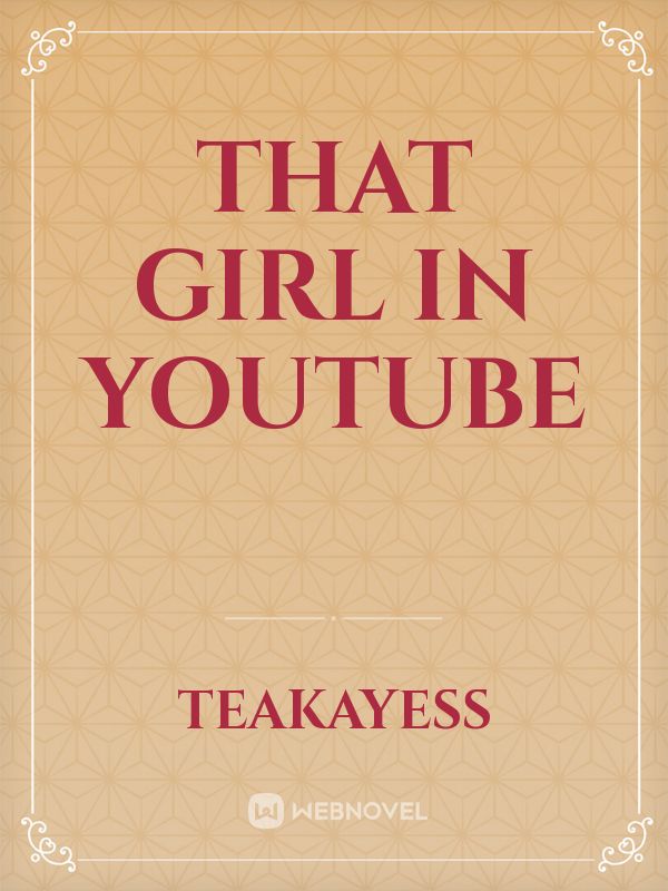 That girl in Youtube Book