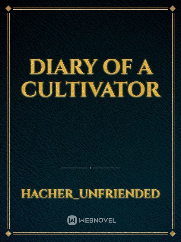 Diary of a cultivator Book