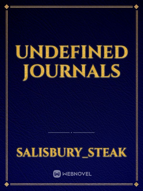 undefined journals Book