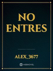 No Entres Book
