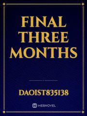 final three months Book