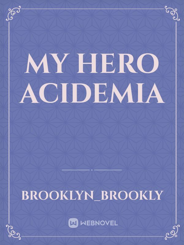 my hero acidemia Book