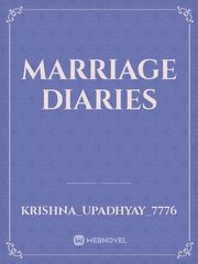 Marriage diaries Book